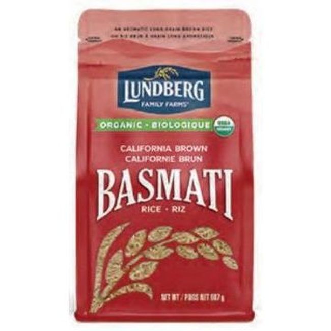 Lundberg Organic California Brown Basmati Rice -- 6 Per Case