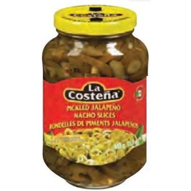 La Costena Nacho Jalapeno Slices, 477 Ml -- 12 Per Case
