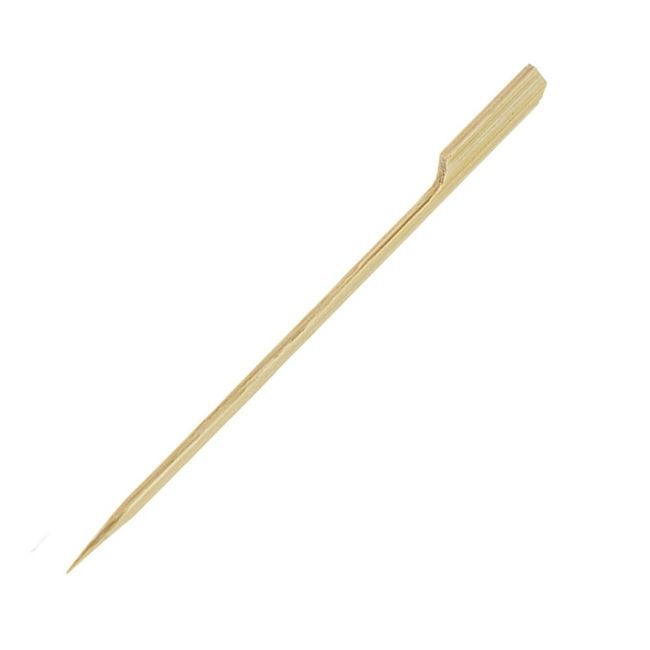 Touch Bâtonnets À Brochette En Bambou Naturel De 6 Po, 100 Unités -- 10 Par Boîte