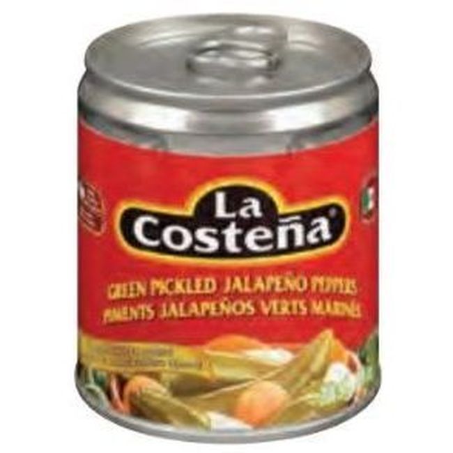 La Costena Pickled Whole Jalapeno Peppers, 200 Ml -- 24 Per Case