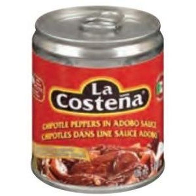 La Costena Chipotle Peppers In Adobo Sauce, 186 Ml -- 24 Per Case
