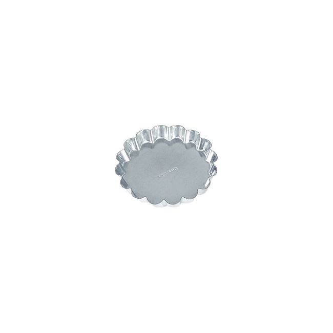 Tinned Round Fluted Tart Mold