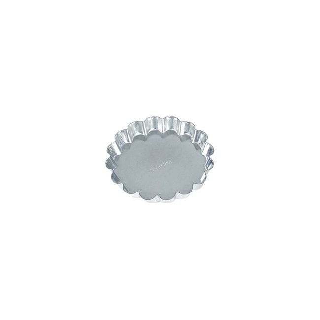 Gobel Tinned Round Fluted Tart Mould, 3.2 X 0.47 In -- 12 Per Case