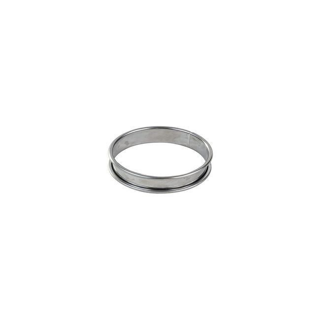 Gobel Cercle À Tarte En Acier Inoxydable À Bords Roulés, 13 Cm De Diamètre
