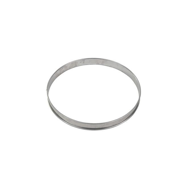 Gobel Cercle À Tarte En Acier Inoxydable À Bords Roulés, 23 Cm De Diamètre