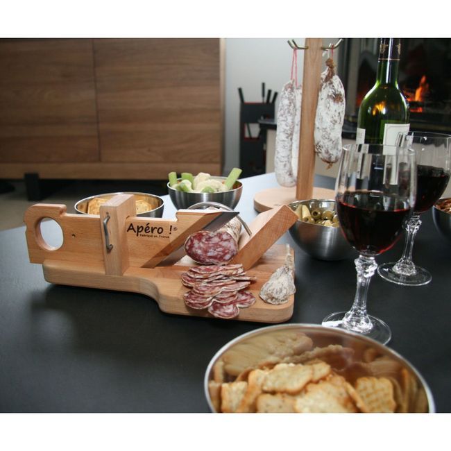 So Apéro Roger Orfevre La Trancheuse À Saucisses Commerciale Originale, 11 X 6,3 X 3,5 Pouces