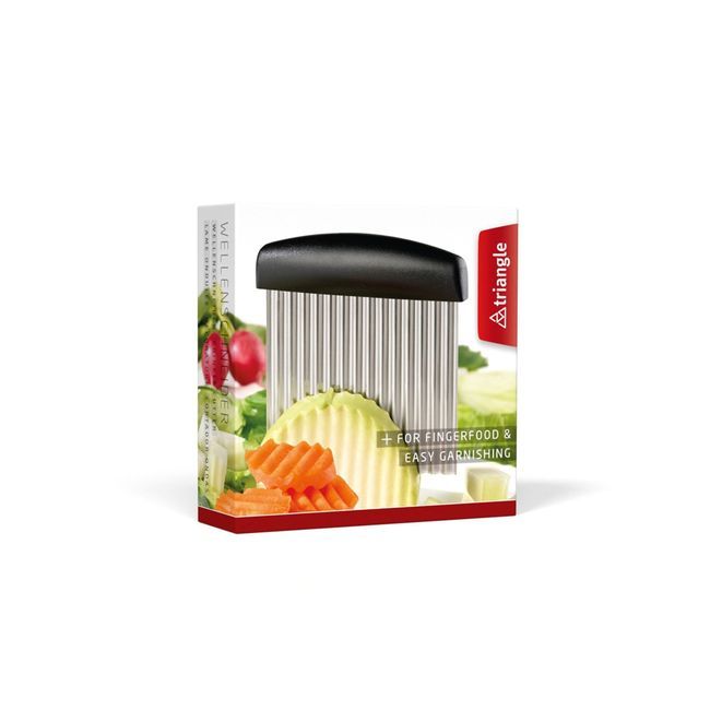 Triangle Professional Crinkle Cutter, 3.7 X 3.7 X 0.4 In