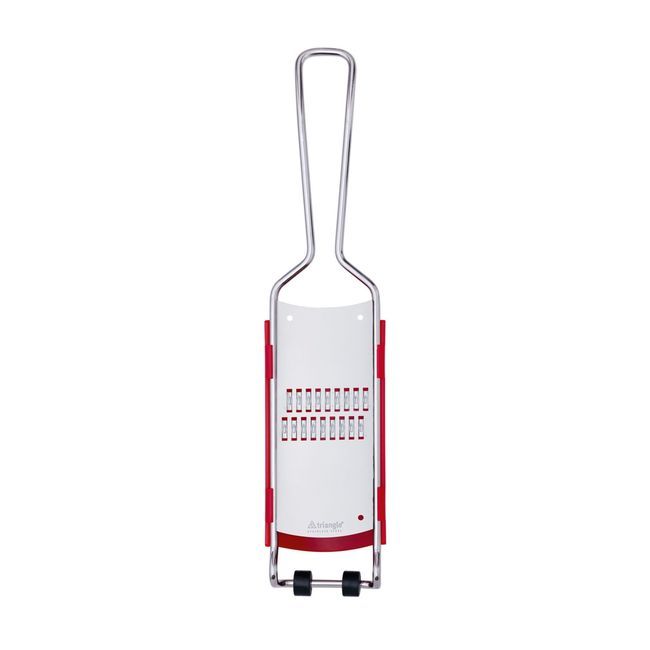 Triangle Râpe À Julienne En Acier Inoxydable Trempé Avec Récupérateur, 13 X 2,83 X 1,18 Po