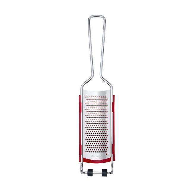 Triangle Râpe Fine En Acier Inoxydable Trempé Avec Récupérateur, 13 X 2,83 X 1,18 Po