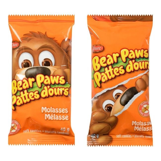 Bear Paws Molasse Cookies