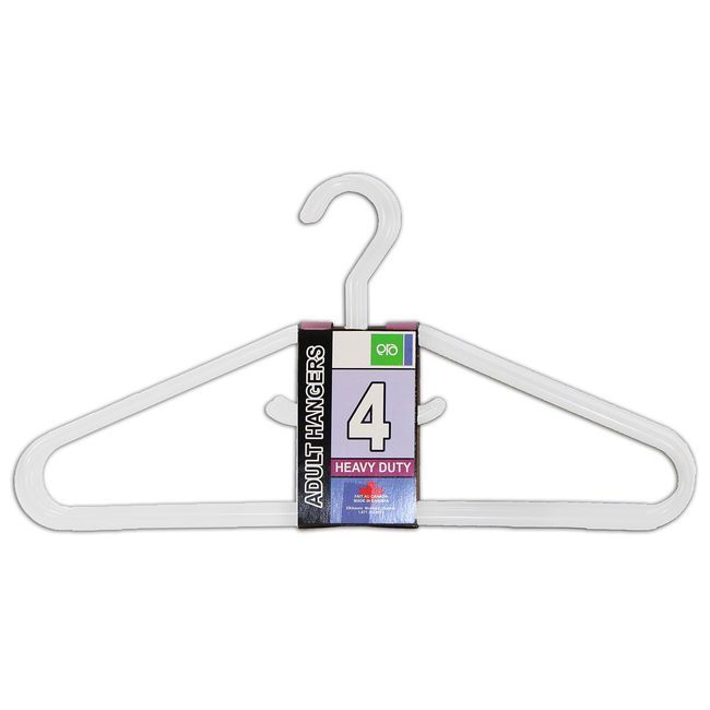 Eraware Cintre Blanc Lourd, 4 Unités -- 18 Par Boîte