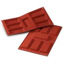 Siliconflex Alimentary Silicone 20 Cavities 11mm Finanziere Mold 1.9 x 1 x 0.4 in