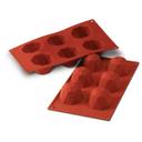 Siliconflex Alimentary Silicone 6 Cavities Diamond Mold 2.68 x 1.77 in Height Cavity