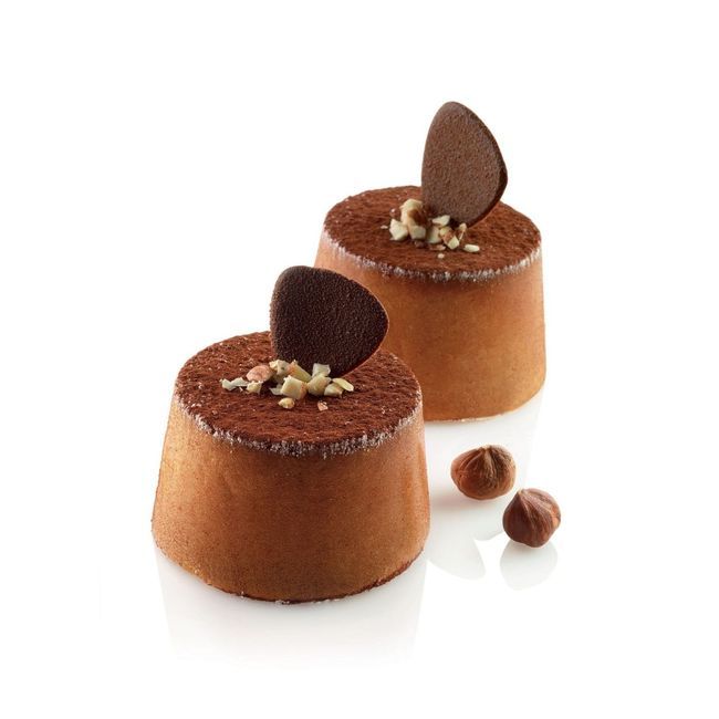 Silikomart Moule À Muffins En Silicone Noir 24 Cavités, 24 X 16 X 1,5 Po