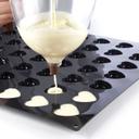 Silicone Number 60 Flexible Half Sphere Mold