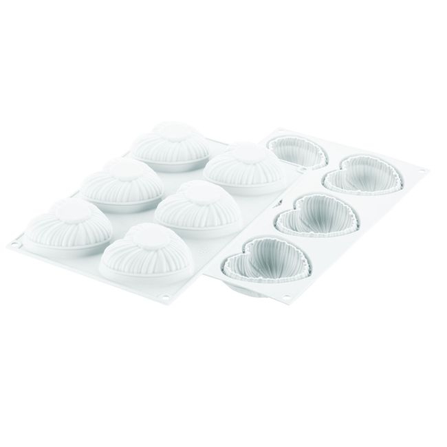 Curveflex Silicone 6 Cavities Lovely Mold