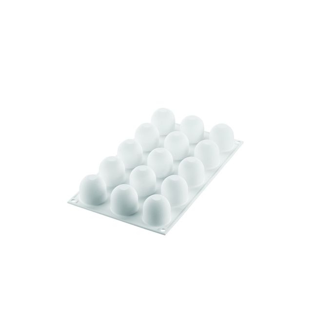 Curveflex Silicone 15 Cavities Dome Mold