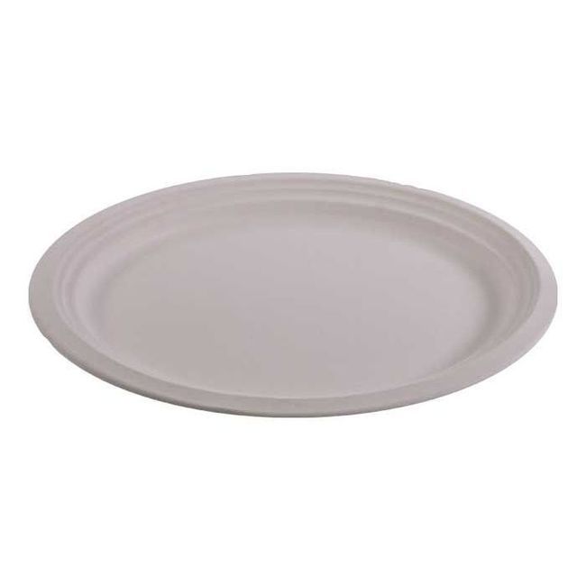 Kitch 24/7 Disposable White Oval Molded Fiber Plate, 12.5 X 10 In -- 500 Per Case