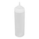 PSW-24 Clear Plastic Wide-Mouth Squeeze Bottle