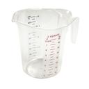 PMCP-200 Clear Polycarbonate Measuring Cup with Color Graduations