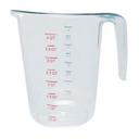 PMCP-400 Clear Polycarbonate Measuring Cup with Color Graduations