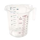 PMCP-50 Polycarbonate Clear Measuring Cup with Color Graduations