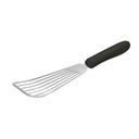 TKP-60 Stainless Steel Blade Fish Spatula with Black Polypropylene Handle