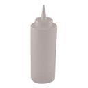 PSB-12C Plastic Clear Regular Squeeze Bottle