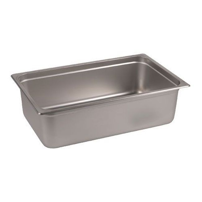 Winco Spjh-106 Stainless Steel Full Size Anti-jam Steam Table Pan, 6 In Deep
