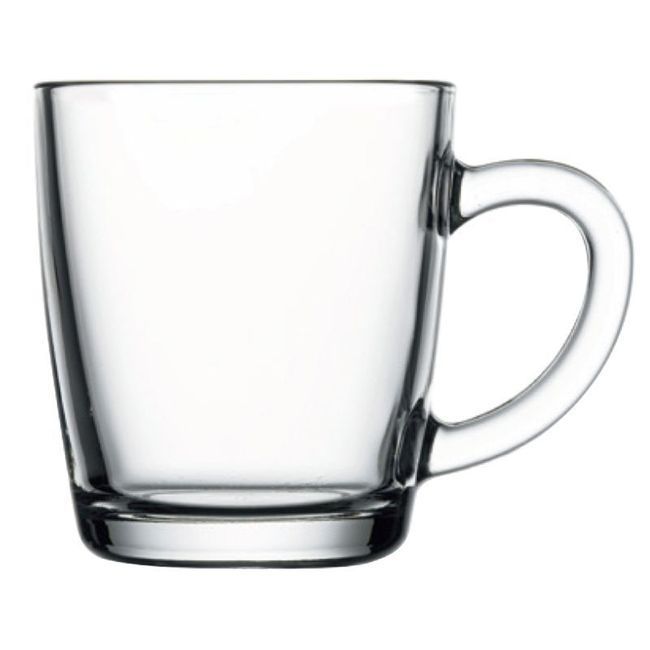 Pasabahce Tasse En Verre Avec Anse, 11,5 Oz -- 24 Par Boîte