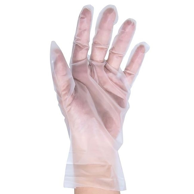 Clear Small Thermoplastic Elastomer Powder Free Gloves