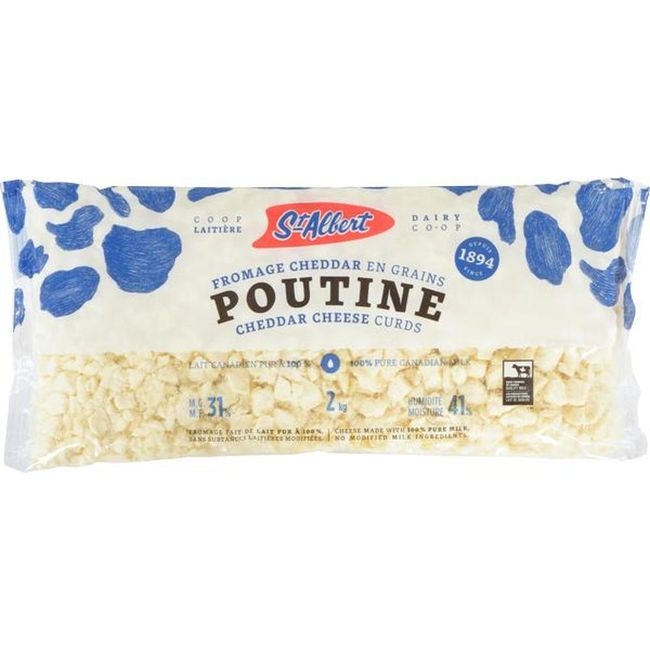 Poutine Cheddar Cheese Curd