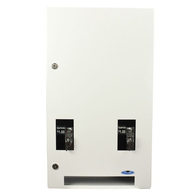 Frost Products Surface Mounted Double Napkin/tampon Vendor Dispenser, 14.9 X 25.4 X 5.75 In