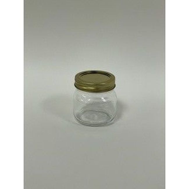 Somi Glass Jar With 2 Piece Ty 70mm Lid, 250 Ml Capacity -- 12 Per Case