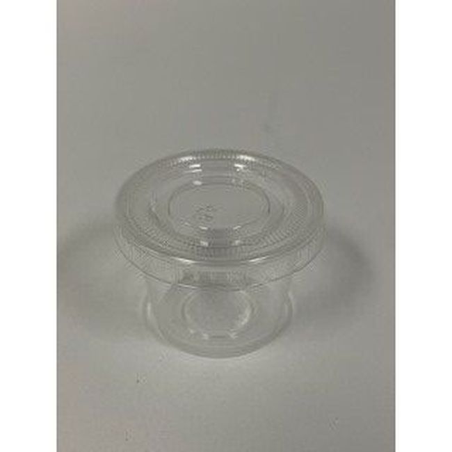 Somi Clear Polypropylene Portion Cup, 1 Oz Capacity -- 2500 Per Case