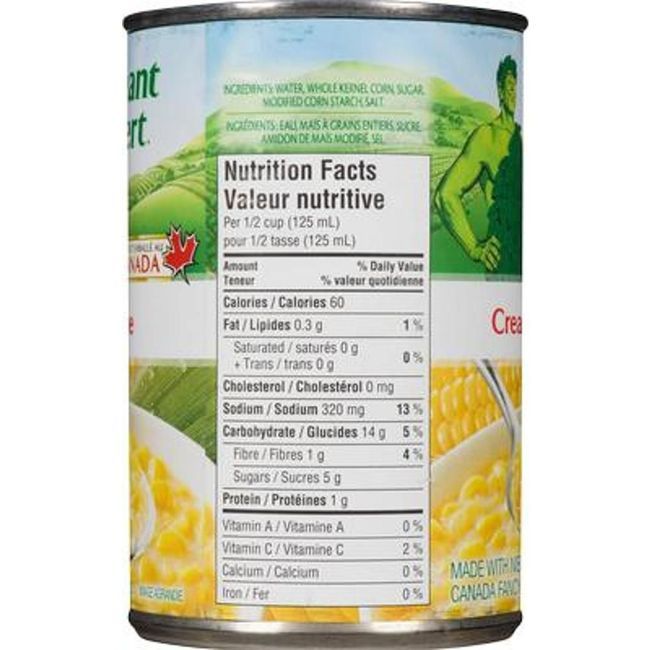 Green Giant Cream Style Corn, 398 Ml -- 24 Per Case