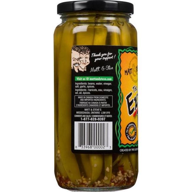 Extreme Bean Hot And Spicy Pickled Beans, 500 Ml -- 12 Per Case