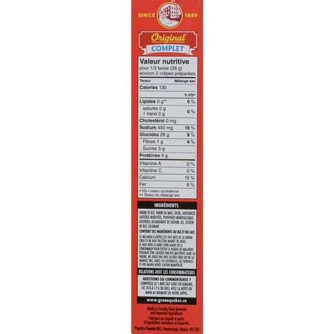 Pmc Complete Original Pancake Mix, 905 G -- 12 Per Case