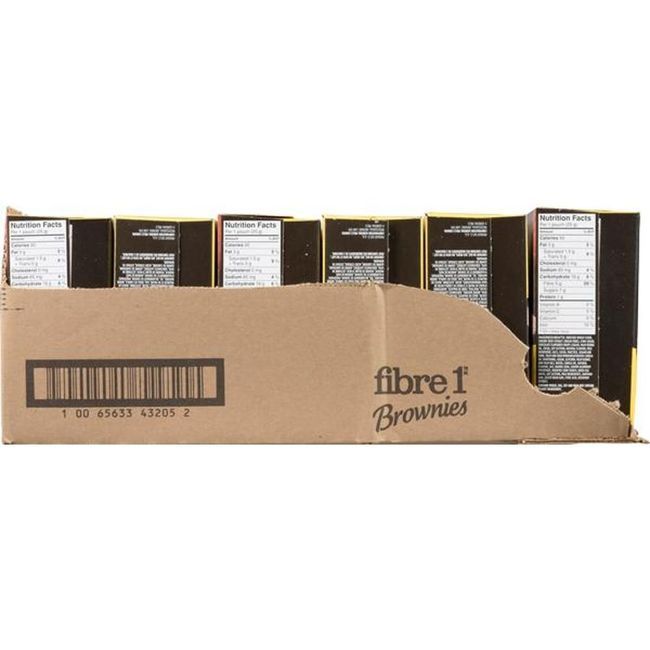 Fiber One Chocolate Fudge Brownie Bars, 125 G -- 12 Per Case