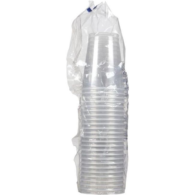 9 oz Polystyrene Clear Tall Tumbler