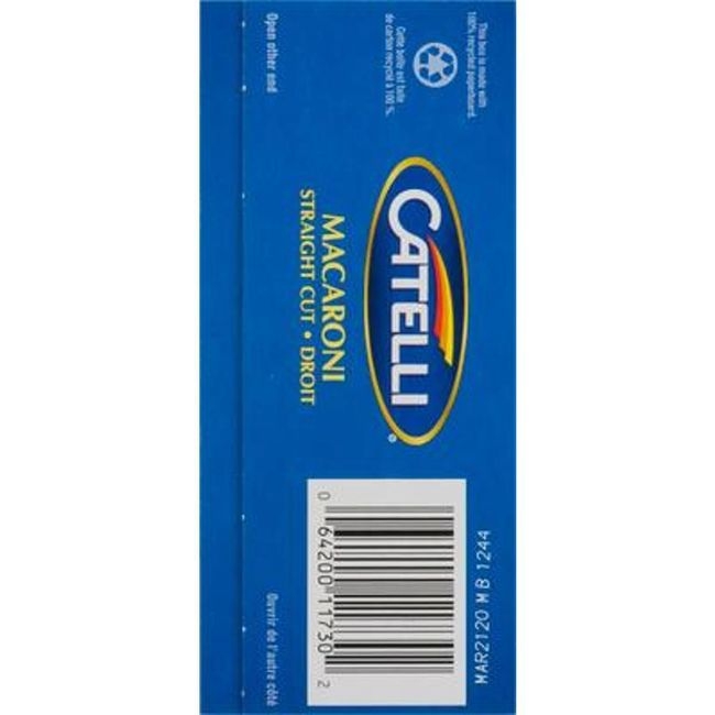 Straight Cut Macaroni Pasta