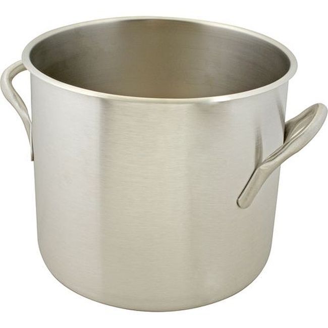 Vollrath 2151376 Stainless Steel Stock Pot, 20 Qt Capacity