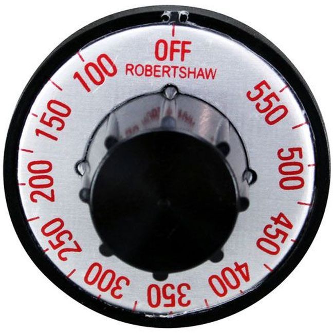 Allpoints All221005 Black Sliver 2 In Dia Off-550-100 Heavy Duty Oven Dial