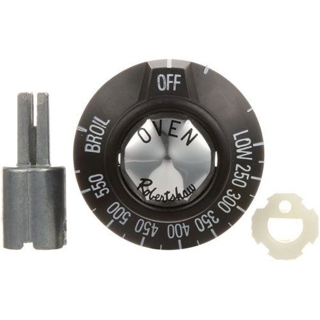 Allpoints All221028 Black 2 In Bj Thermostat Knob Kit