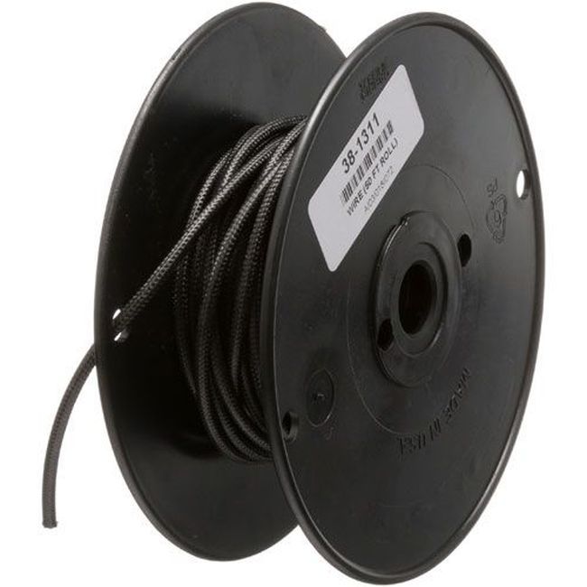 Allpoints All381311 12 Gauge Black High Temperature, 50 Ft Roll