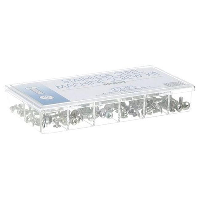 Allpoints All851354 Short Length Stainless Steel Machine Screw Kit