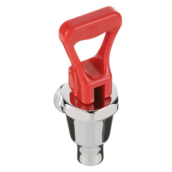 Bunn Bun07094.0100 Robinet Chromé Avec Poignée Rouge