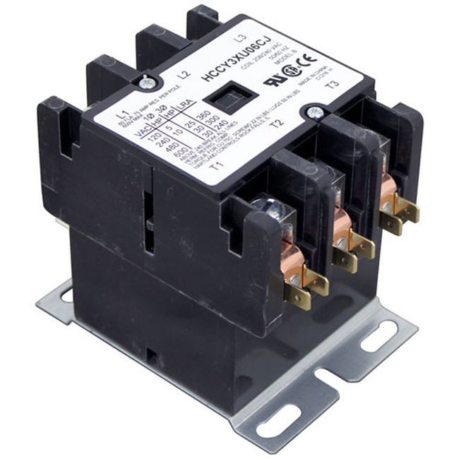Hubbell Hblc25fnf360b Contacteur Tripolaire Hartland 60/75 Ampères 208/240 Volts