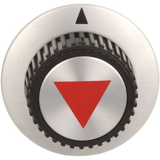 Vulcan Hart Vul00-498041-00012 Bouton Indicateur De Plaque Chauffante Chromé, 2 1/2 Po De Diamètre