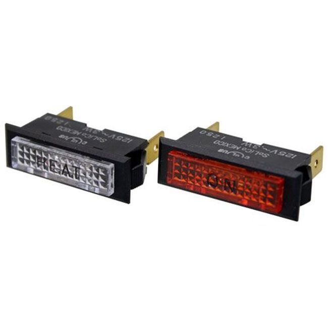 Vulcan Hart Vul00-913102-00163 Amber And Clear 125 Volts On And Heat Signal Light Kit